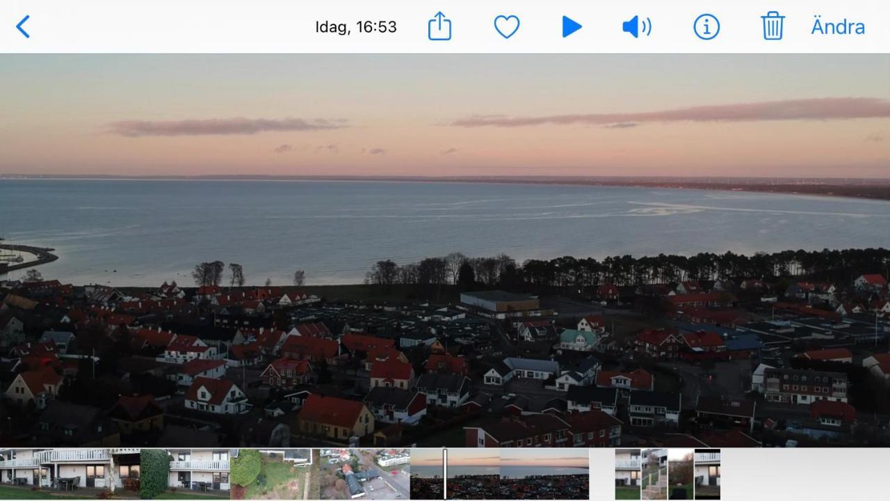 3-rumslägenhet i villa med havsutsikt i Båstad Hindbärsvägen 22 Exteriör bild